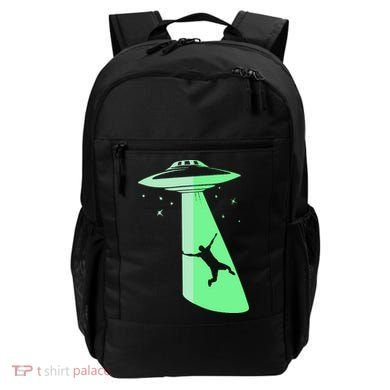 Glow In The Dark Ufo Abduction Night Sci Fi Alien Space Gift Birthday Science Backpack