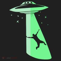 Glow In The Dark Ufo Abduction Night Sci Fi Alien Space Gift Birthday Science Beanie thumb 2