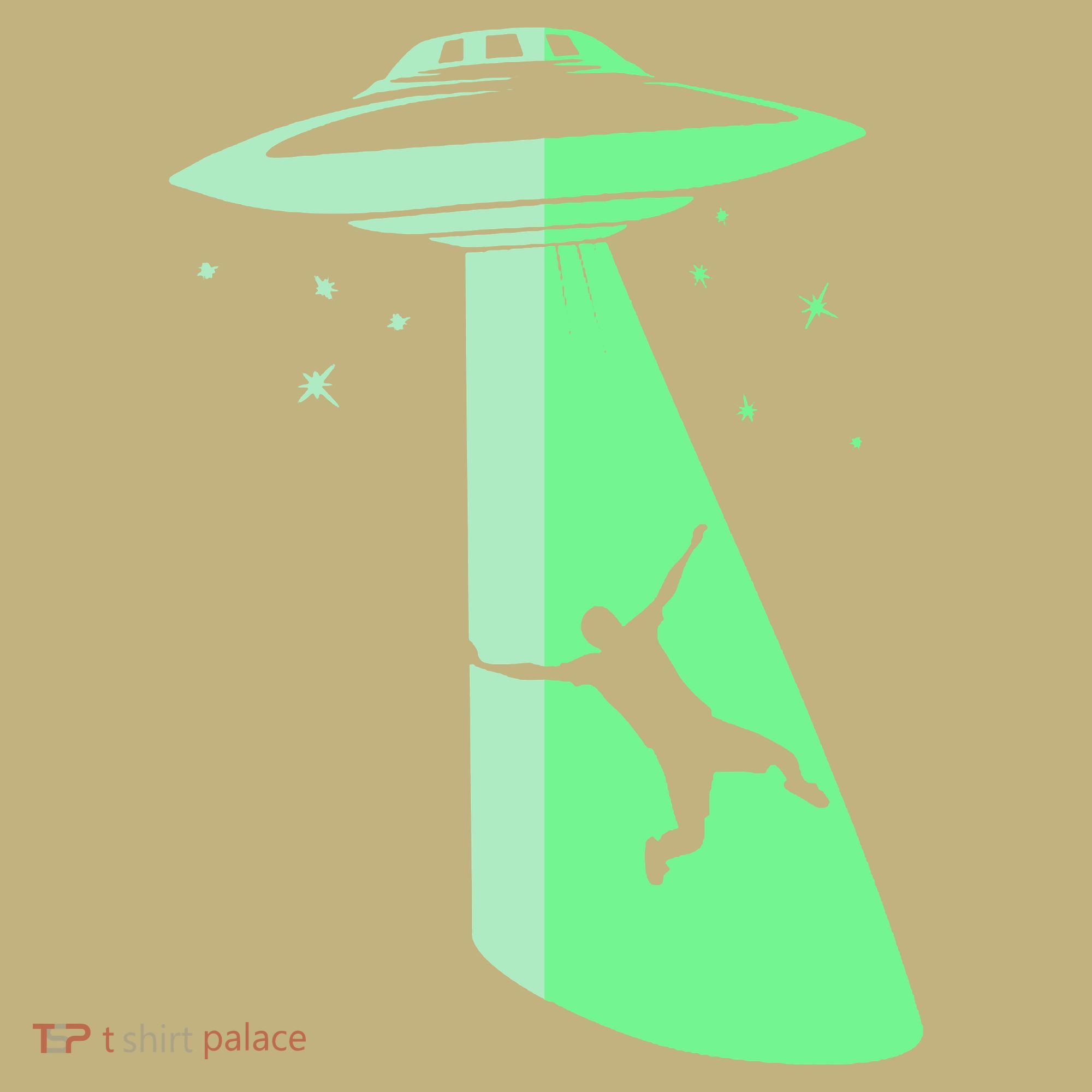 Glow In The Dark Ufo Abduction Night Sci Fi Alien Space Gift Birthday Science Long Sleeve Shirt