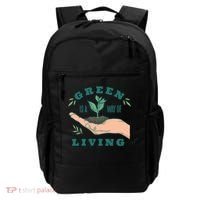 Green Is The Way Of Living Backpack thumb 0