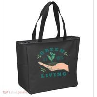 Green Is The Way Of Living Tote Bag thumb 2
