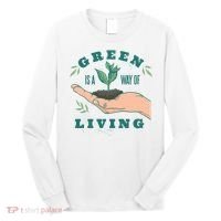 Green Is The Way Of Living Long Sleeve Shirt thumb 0
