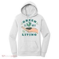 Green Is The Way Of Living Women's Hoodie thumb 0