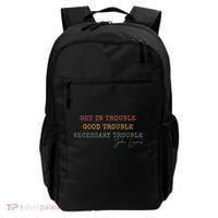 Get In Trouble Good-Trouble Necessary Trouble John-Lewis Backpack thumb 0