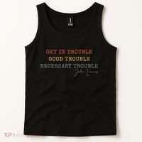 Get In Trouble Good-Trouble Necessary Trouble John-Lewis Tank Top thumb 2