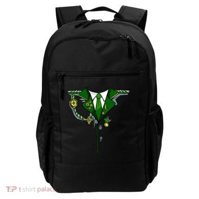 Green Irish Tux St. Patrick's Day Costume Backpack