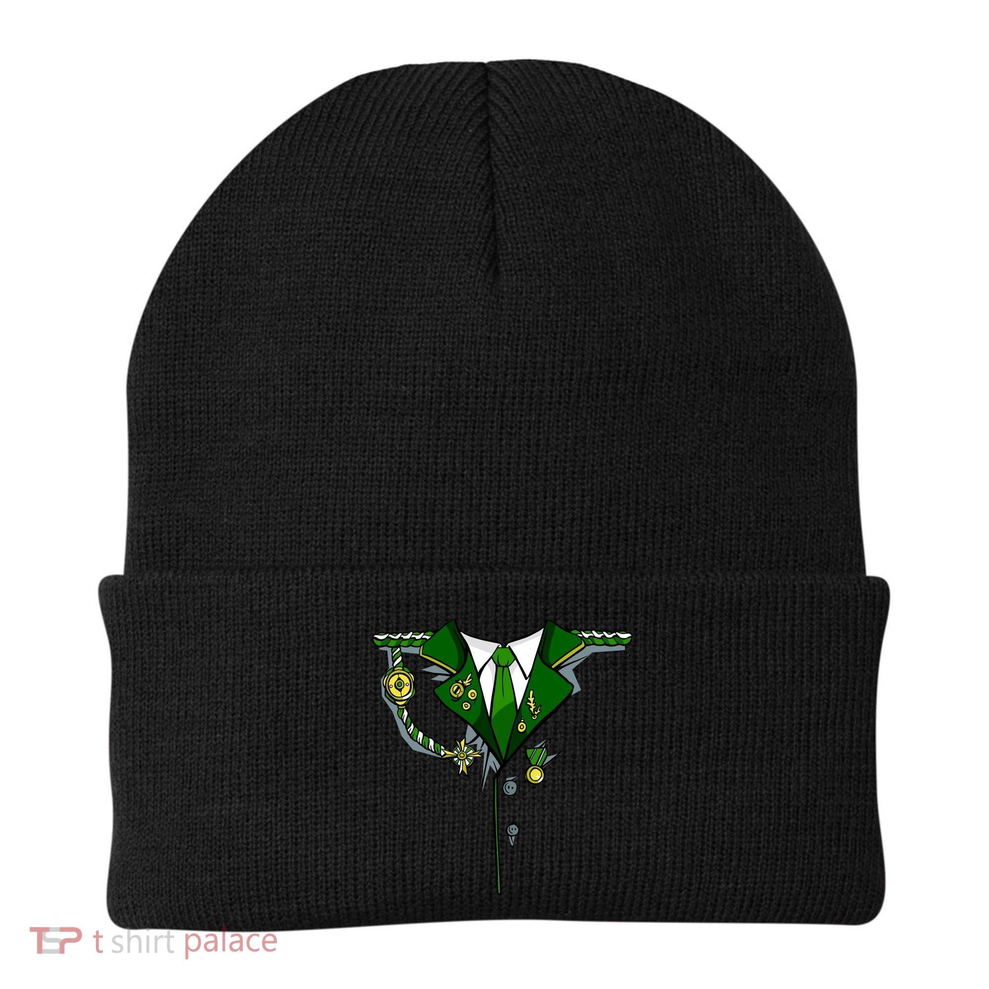 Green Irish Tux St. Patrick's Day Costume Beanie