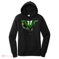 Green Irish Tux St. Patrick's Day Costume Women's Hoodie thumb 0