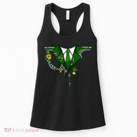 Green Irish Tux St. Patrick's Day Costume Women's Tank Top thumb 0