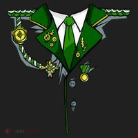 Green Irish Tux St. Patrick's Day Costume Hat thumb 2