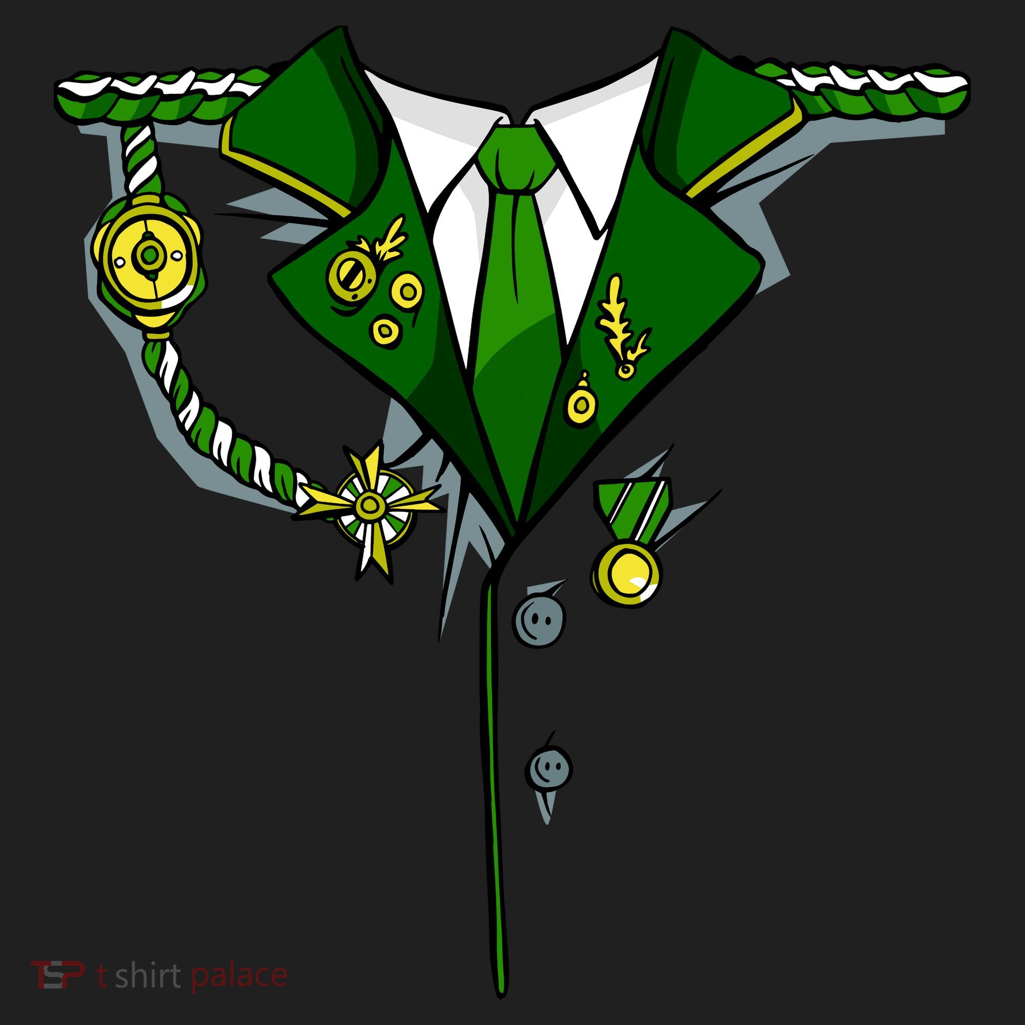 Green Irish Tux St. Patrick's Day Costume Hat