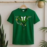 Green Irish Tux St. Patrick's Day Costume T-Shirt thumb 2