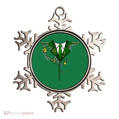 Green Irish Tux St. Patrick's Day Costume Ornament