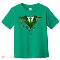Green Irish Tux St. Patrick's Day Costume Toddler T-Shirt thumb 0