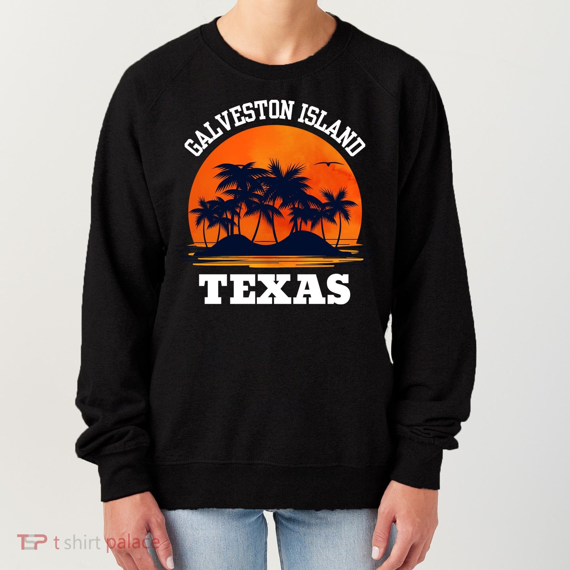 Galveston Island Texas Women's Sweatshirt