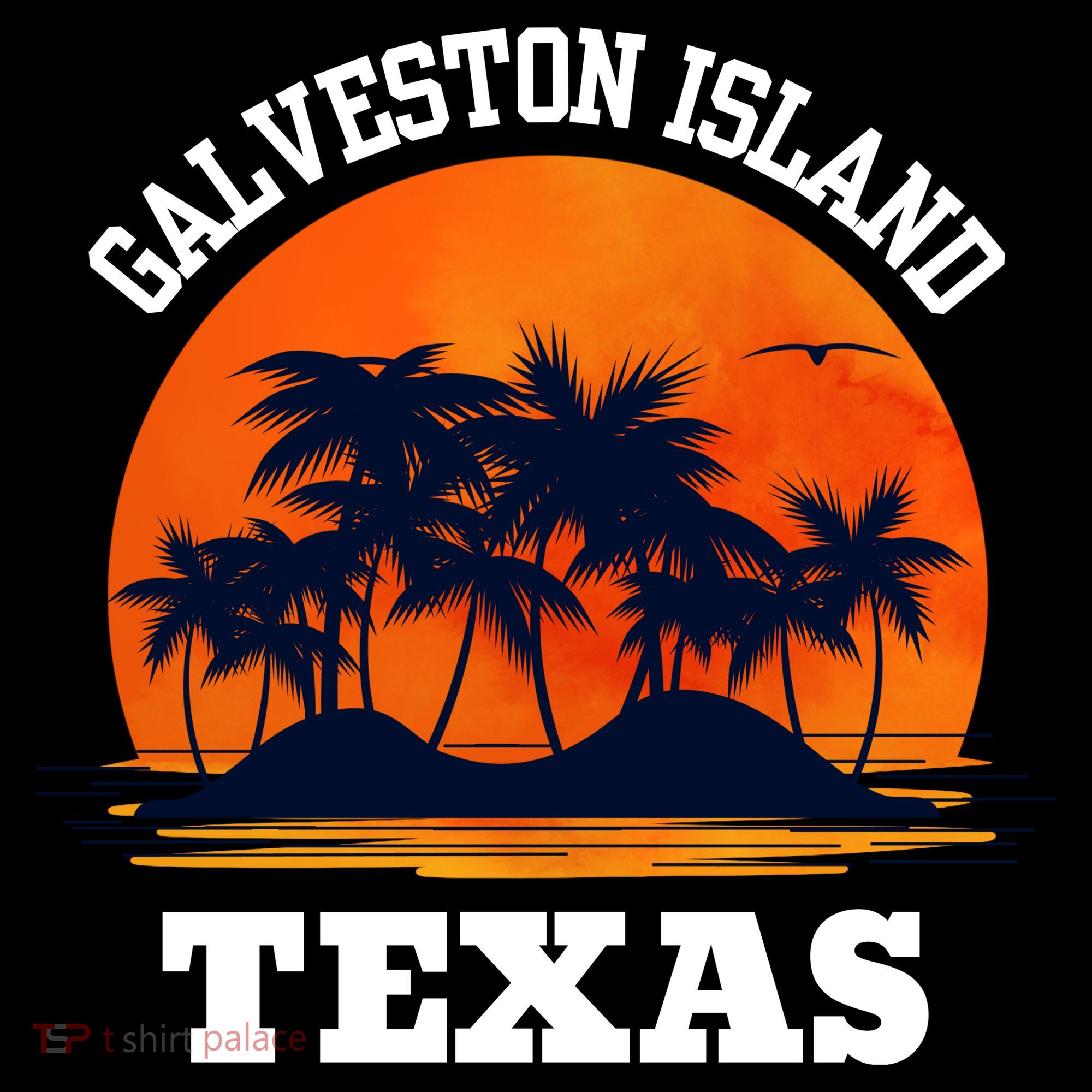 Galveston Island Texas Tote Bag