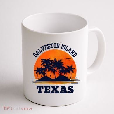 Galveston Island Texas Coffee Mug back