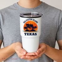 Galveston Island Texas Tumbler thumb 2