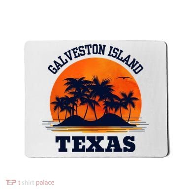 Galveston Island Texas Mousepad