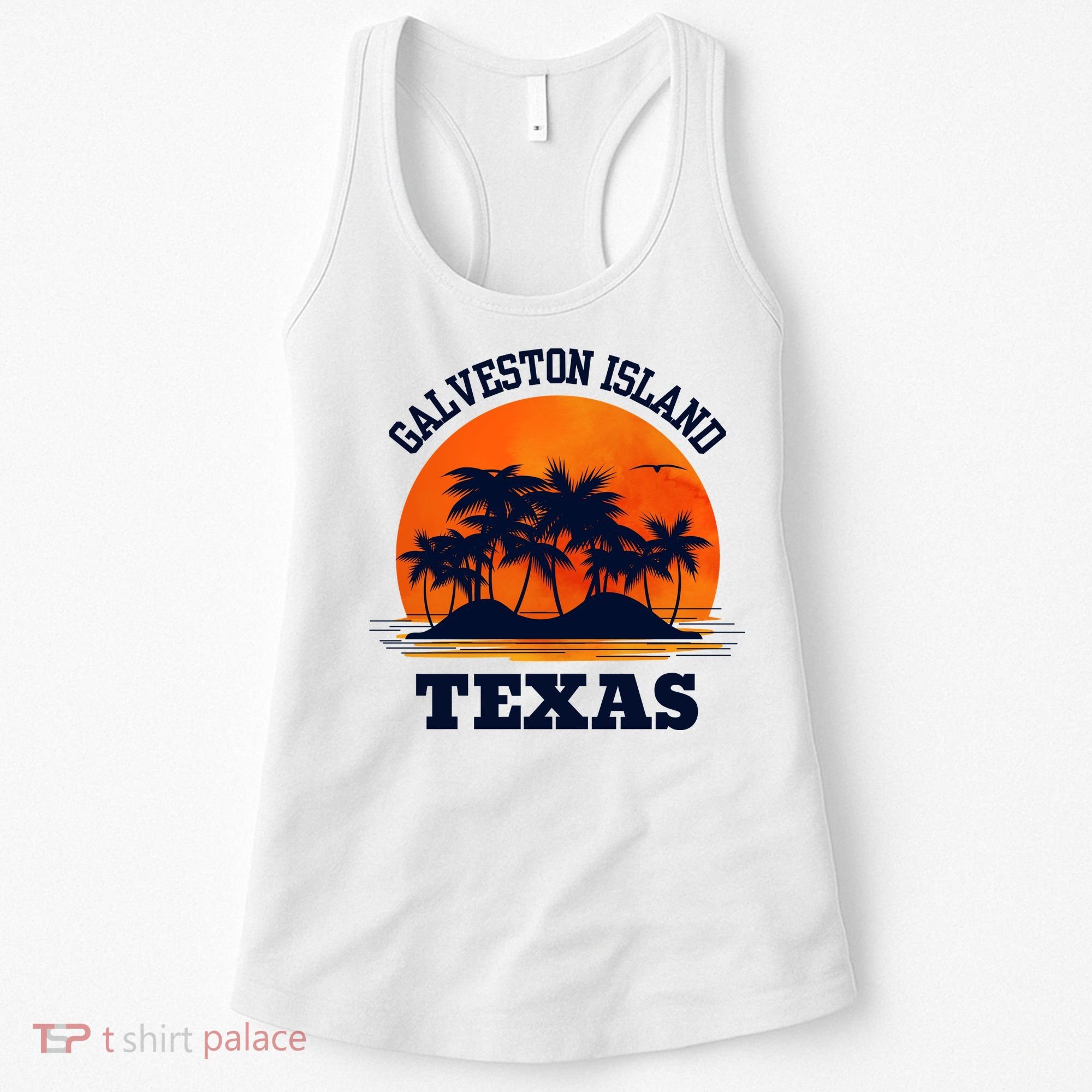Galveston Island Texas Women's Tank Top