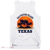 Galveston Island Texas Tank Top thumb 0