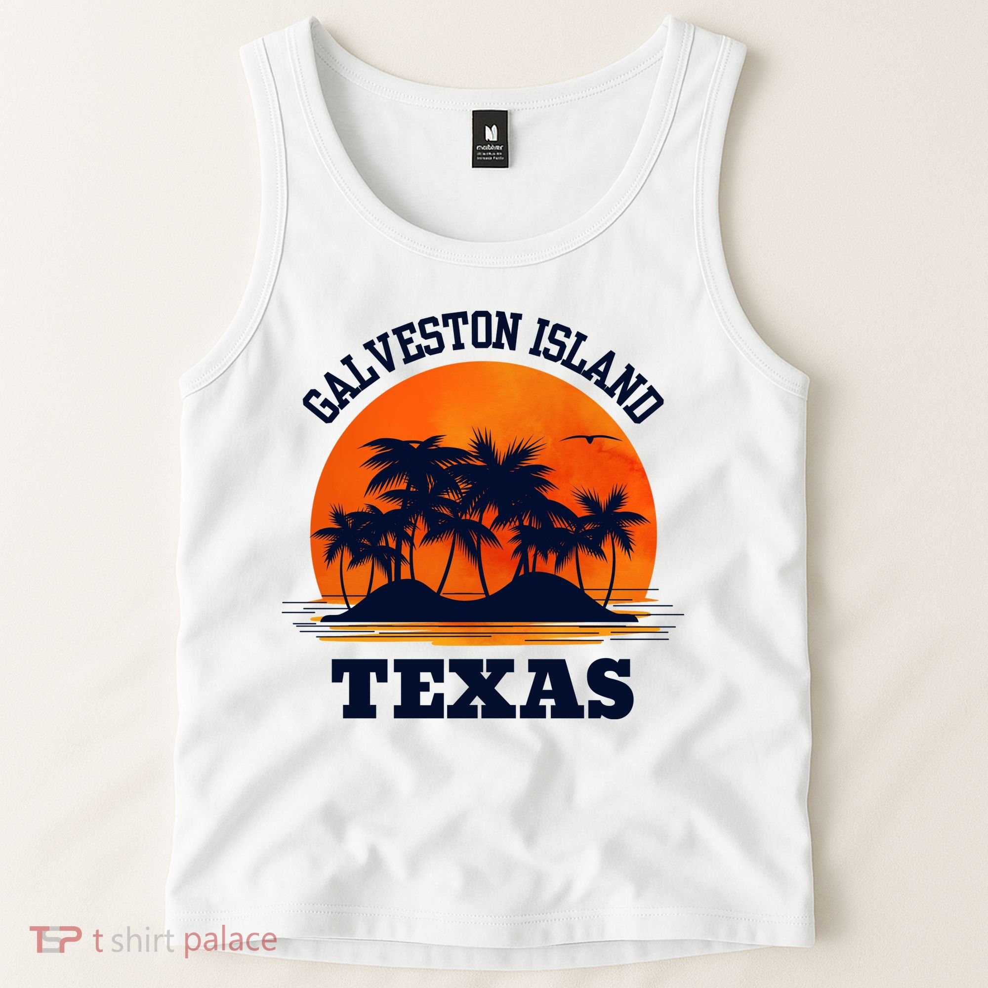 Galveston Island Texas Tank Top