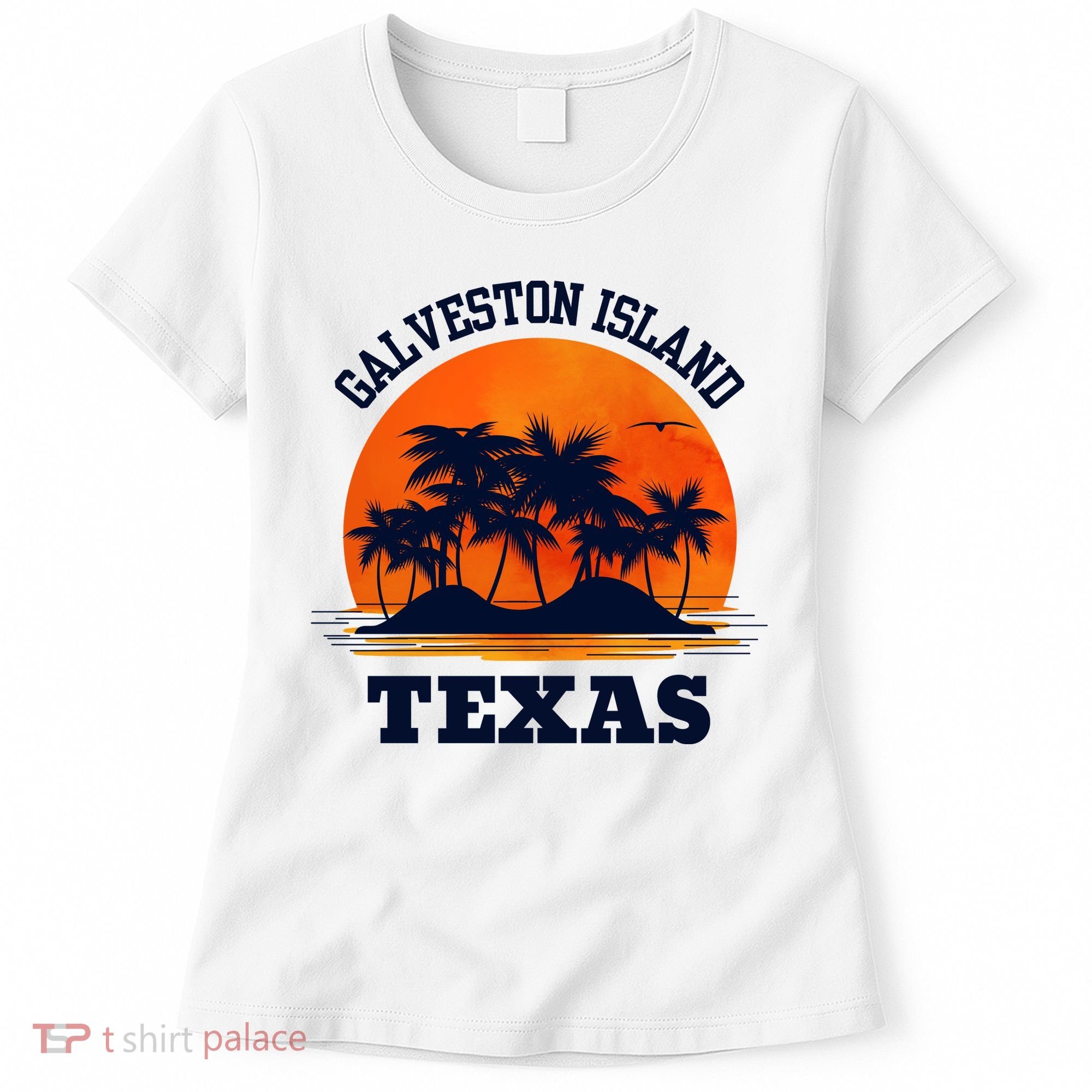 Galveston Island Texas Women's T-Shirt