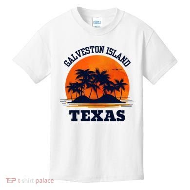 Galveston Island Texas Kids T-Shirt