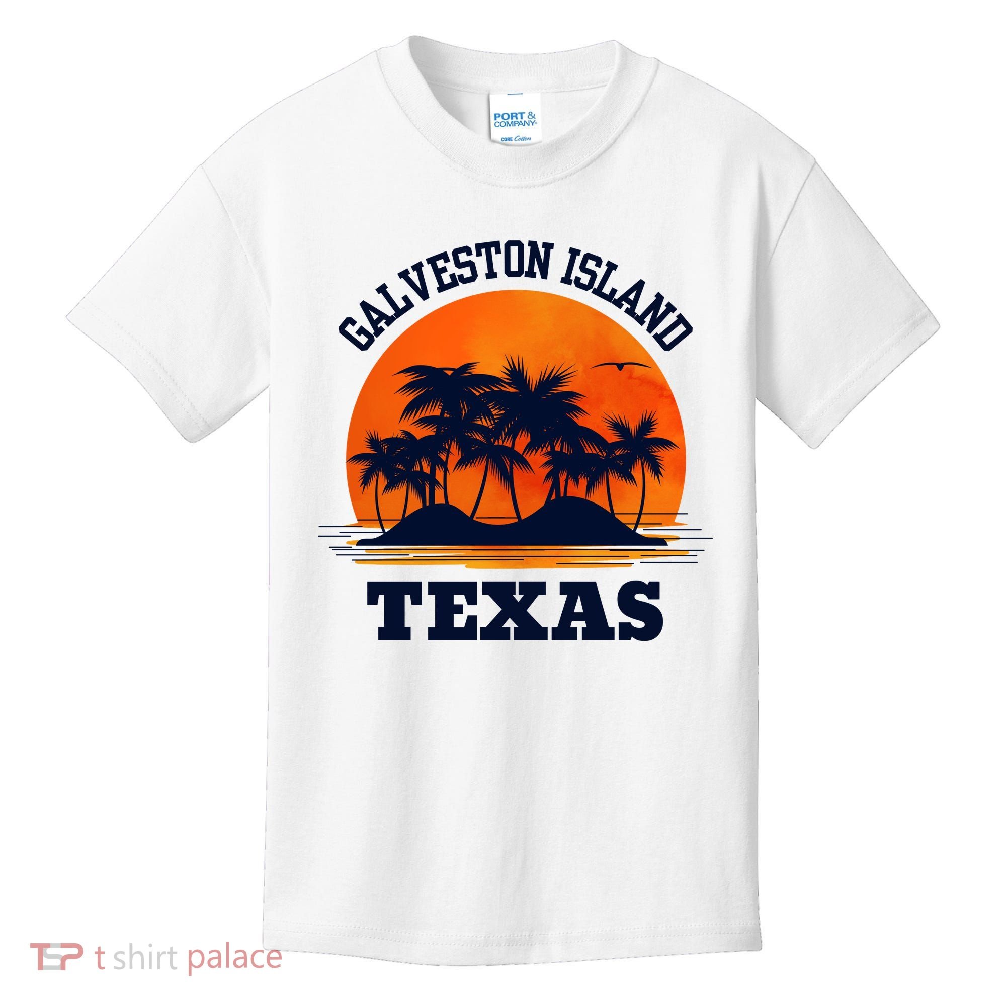 Galveston Island Texas Kids T-Shirt