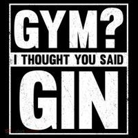 Gym I Thought You Said Gin Alcohol Partying Cocktail Pub Gift Women's Hoodie thumb 2