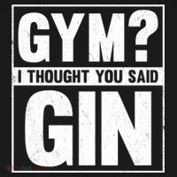 Gym I Thought You Said Gin Alcohol Partying Cocktail Pub Gift Ornament thumb 1