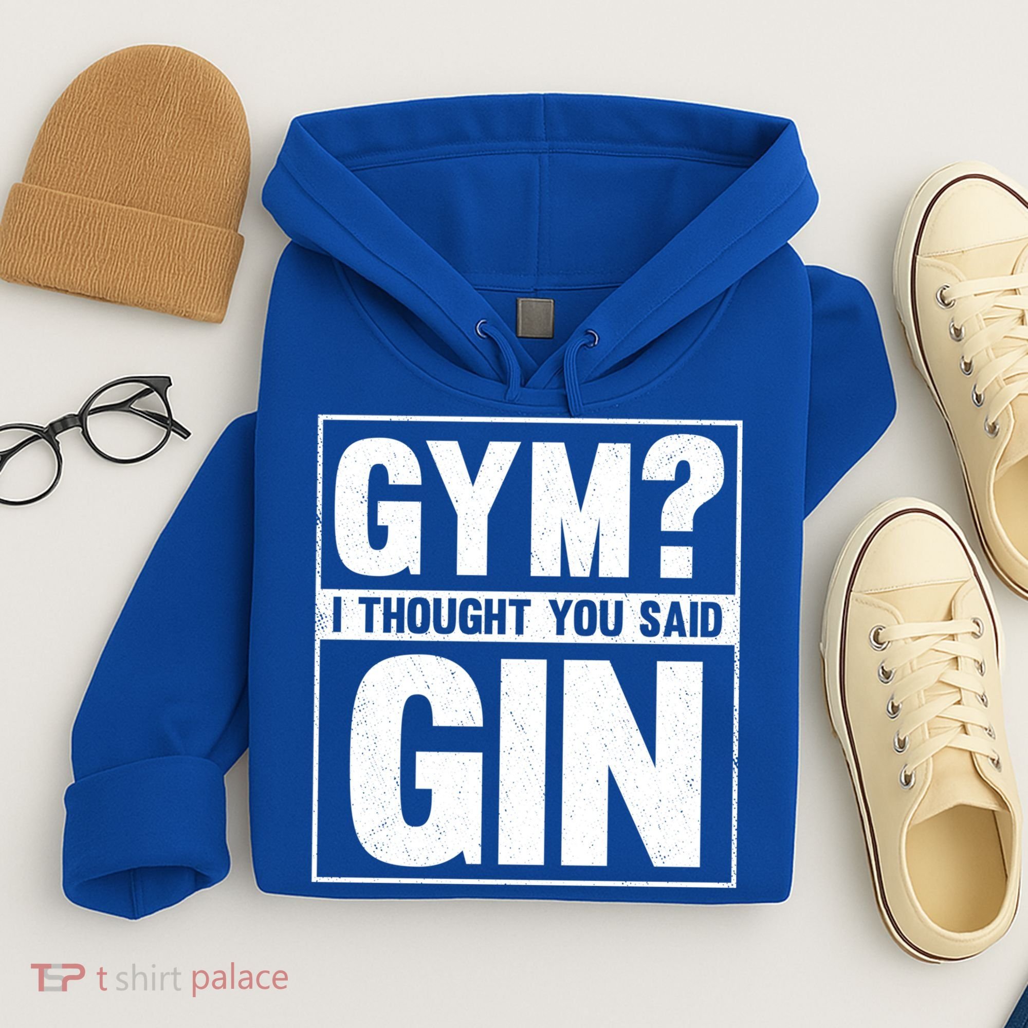 Gym I Thought You Said Gin Alcohol Partying Cocktail Pub Gift Hoodie