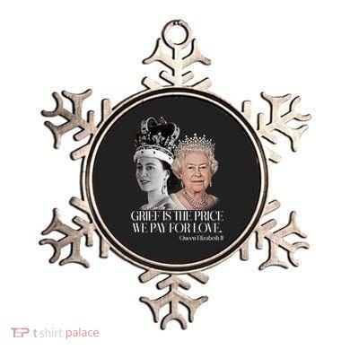 Grief Is The Price We Pay For Love Queen Elizabeth Ornament