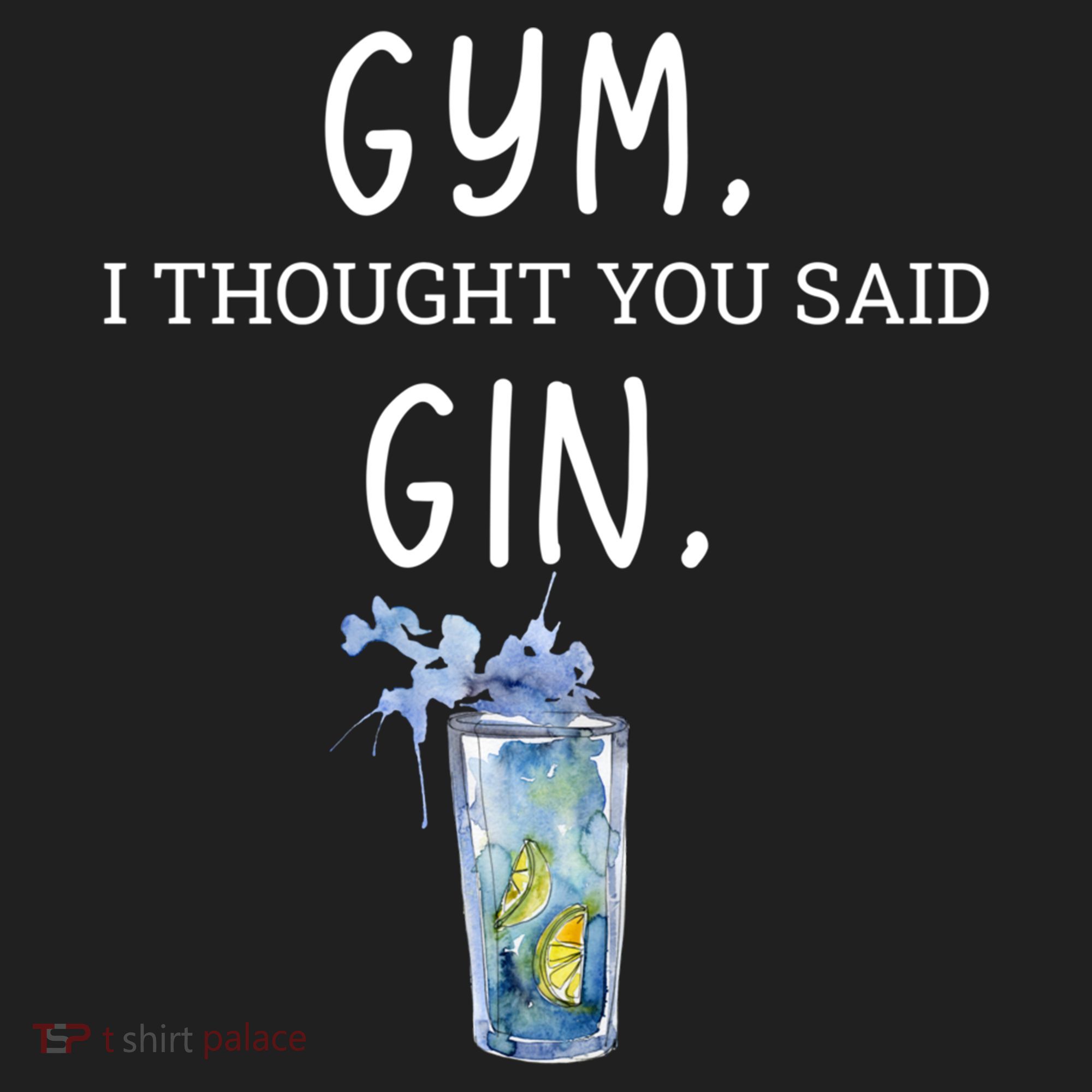 Gym I Thought You Said Gin Lover Funny Gift Beanie