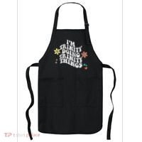 Groovy Im Trinity Doing Trinity Things Funny MotherS Day Apron thumb 0