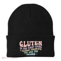 Gluten Is The First Thing I Cannot Tolerate Beanie thumb 0