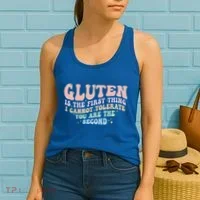 Gluten Is The First Thing I Cannot Tolerate Women's Tank Top thumb 2