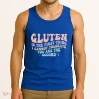 Gluten Is The First Thing I Cannot Tolerate Tank Top thumb 3