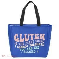 Gluten Is The First Thing I Cannot Tolerate Tote Bag thumb 0