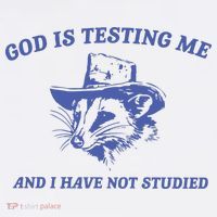 God Is Testing Me Possum Weird Opossum Coffee Mug thumb 5