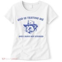 God Is Testing Me Possum Weird Opossum Women's T-Shirt thumb 0