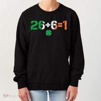Green Irish Unity 26 + 6 = 1 St Paddys Day Ireland Women's Sweatshirt thumb 0