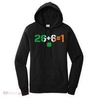 Green Irish Unity 26 + 6 = 1 St Paddys Day Ireland Women's Hoodie thumb 0