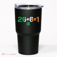 Green Irish Unity 26 + 6 = 1 St Paddys Day Ireland Tumbler thumb 0