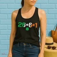 Green Irish Unity 26 + 6 = 1 St Paddys Day Ireland Women's Tank Top thumb 2