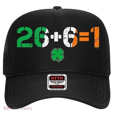 Green Irish Unity 26 + 6 = 1 St Paddys Day Ireland Hat