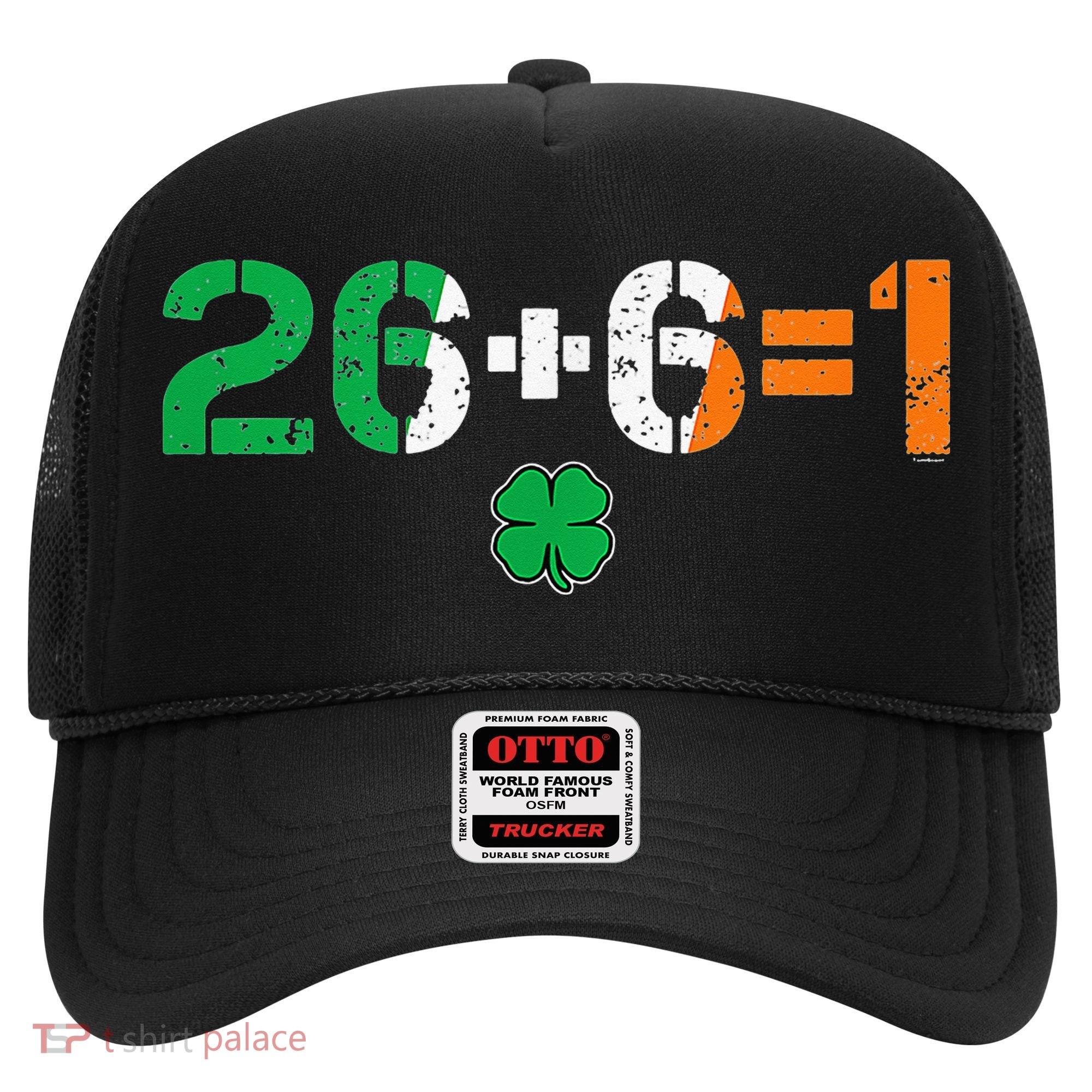 Green Irish Unity 26 + 6 = 1 St Paddys Day Ireland Hat