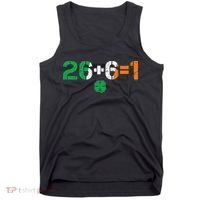 Green Irish Unity 26 + 6 = 1 St Paddys Day Ireland Tank Top thumb 0