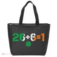 Green Irish Unity 26 + 6 = 1 St Paddys Day Ireland Tote Bag thumb 0
