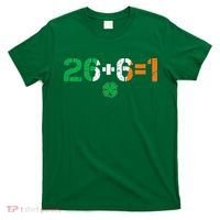 Green Irish Unity 26 + 6 = 1 St Paddys Day Ireland T-Shirt thumb 0